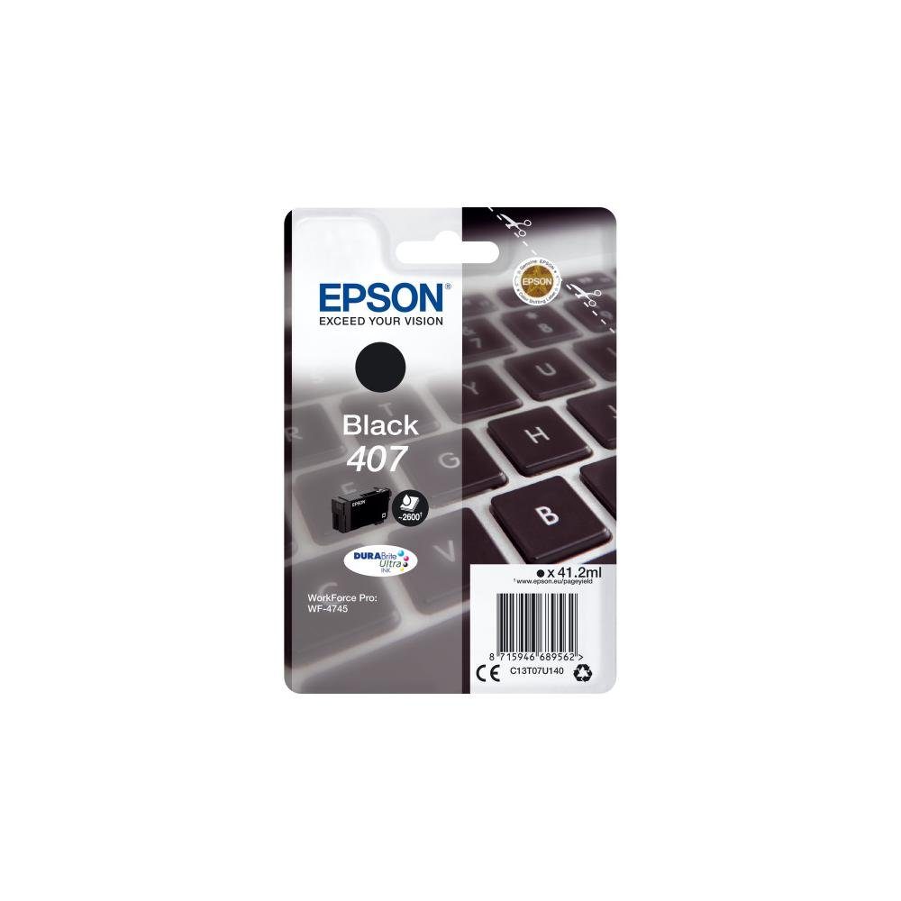 Epson 407 Tintenpatrone schwarz Tintenpatrone