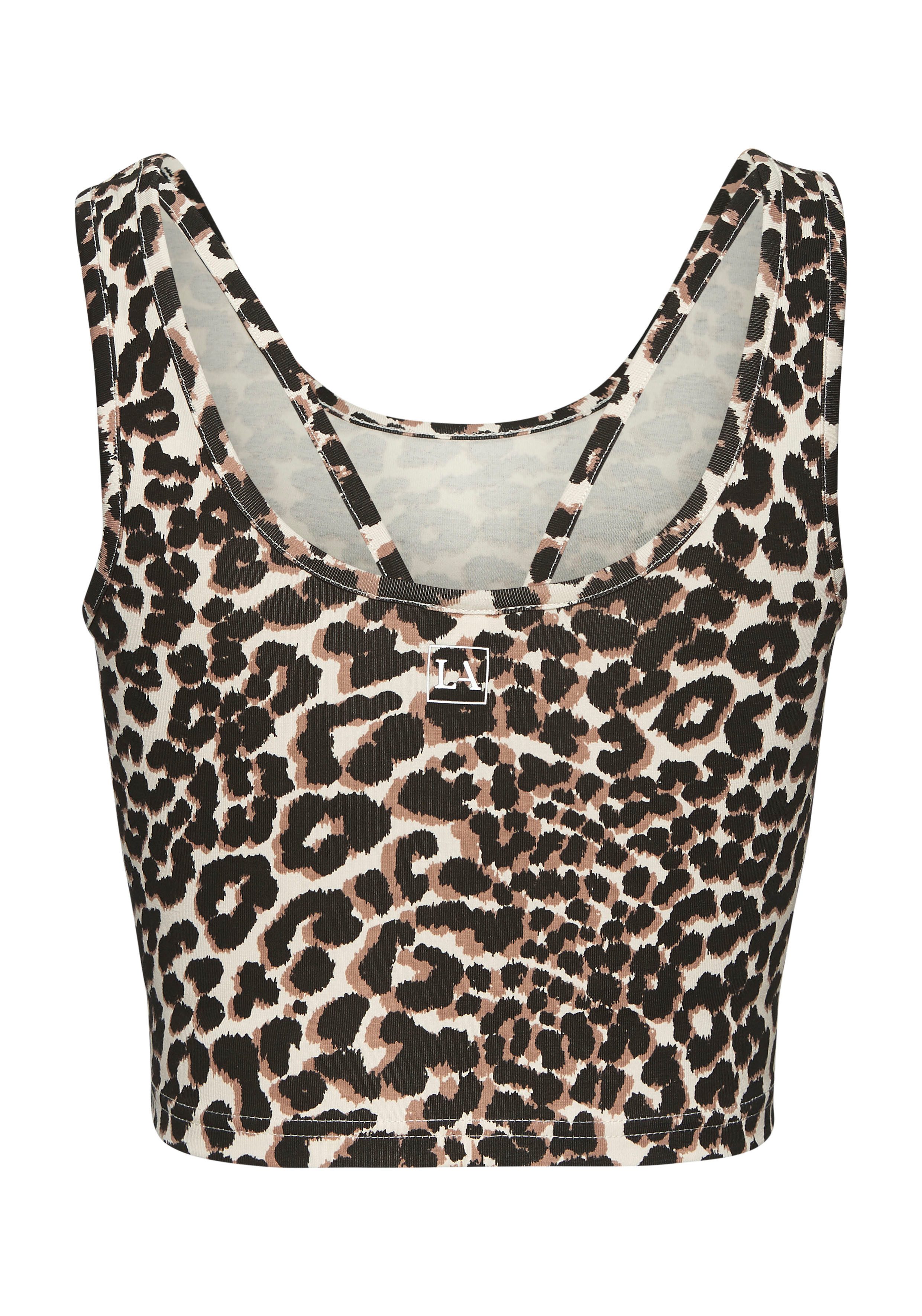 LASCANA ACTIVE Crop-Top mit Cut-Out Trägern im Rücken