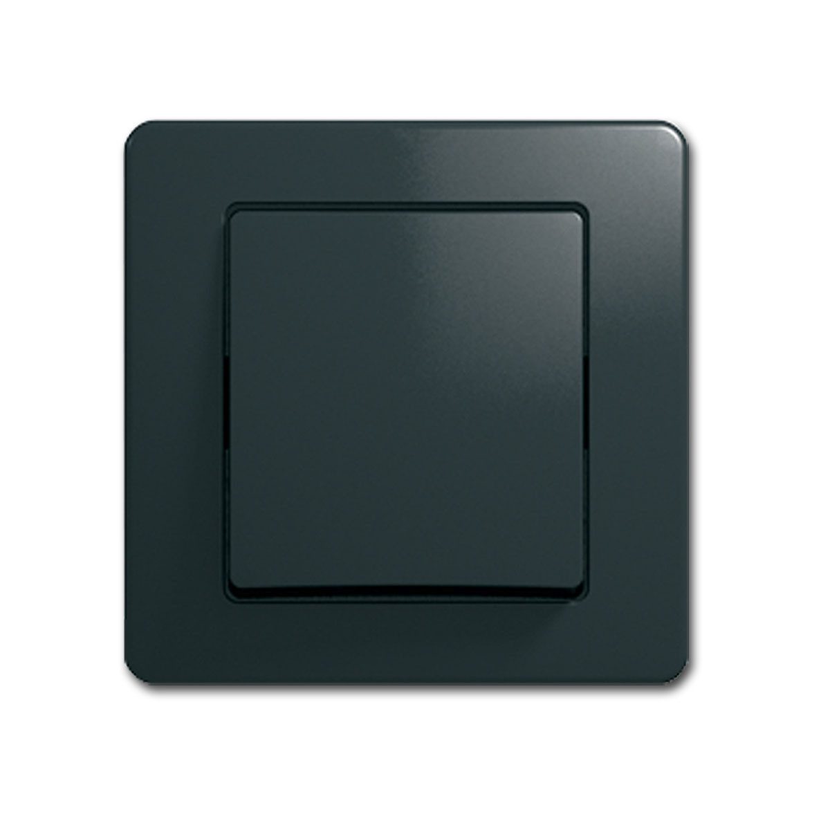 TEM EKONOMIK Kreuz-Schalter, anthrazit, 250V~/10A, UP Unterputzschalter