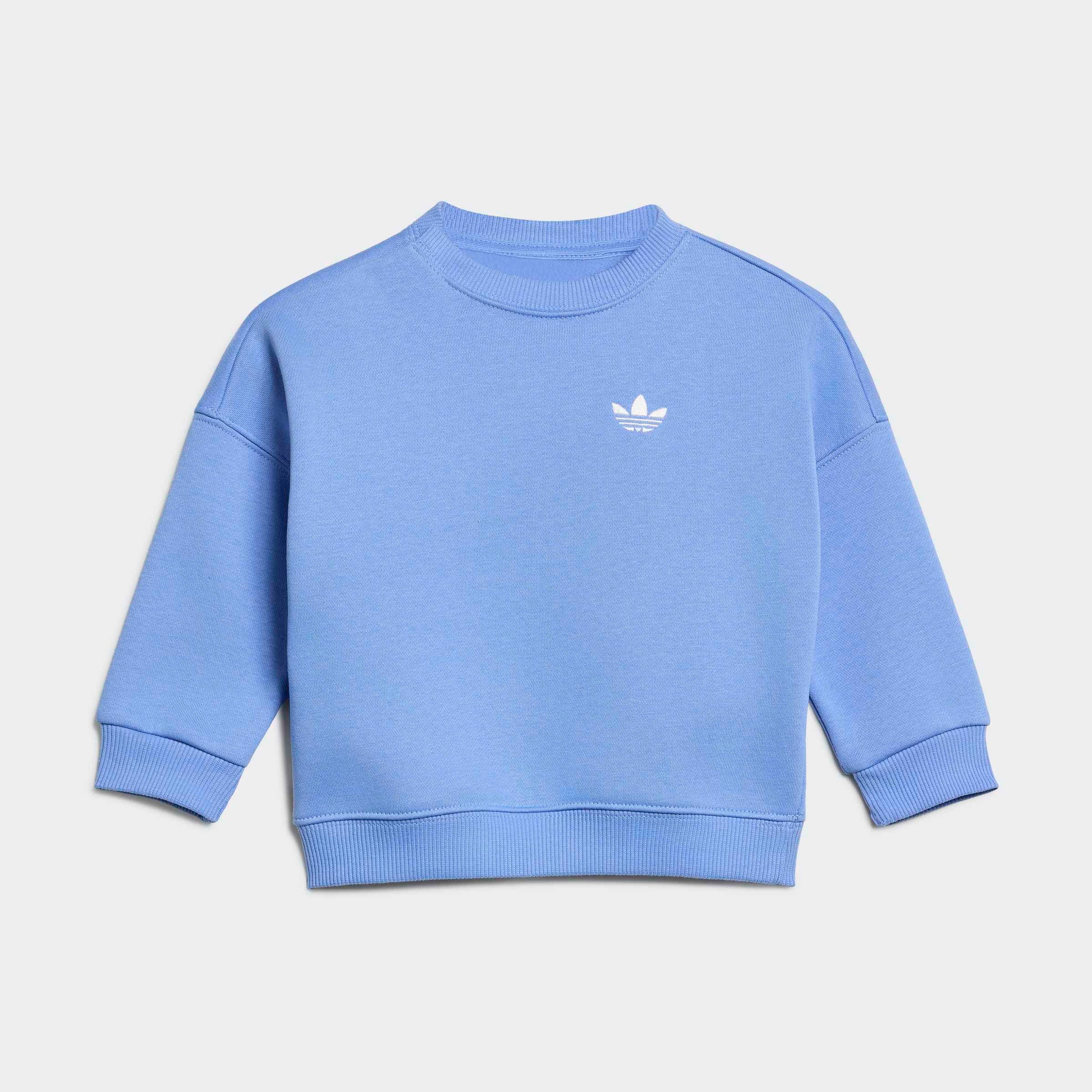 adidas Originals Trainingsanzug CREW JOG SET (2-tlg), für Babys, mit 2 Teilen, aus Baumwolle