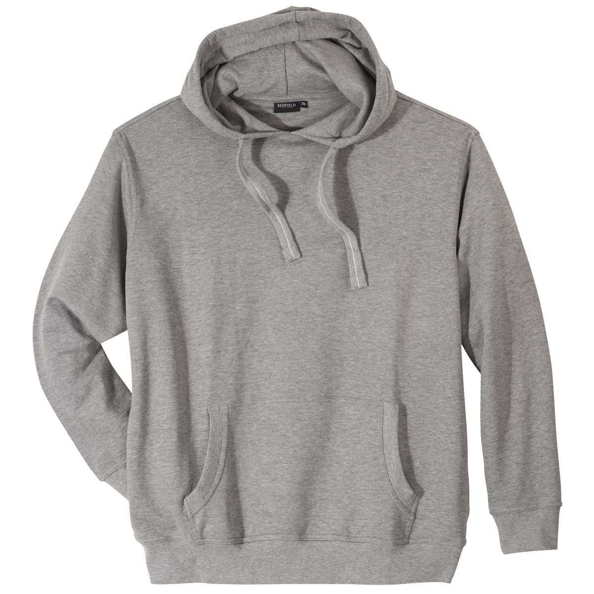 Kapuzensweatshirt Redfield Kapuzen-Sweatshirt grau melange XXL Louis