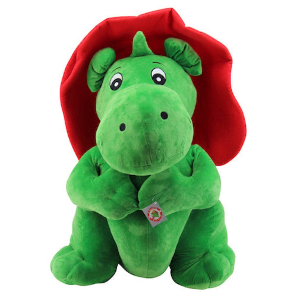 Sweety-Toys Kuscheltier Sweety Toys 8100 Feuerwehr Maskottchen Drache Plüschtier GRISU 90 cm