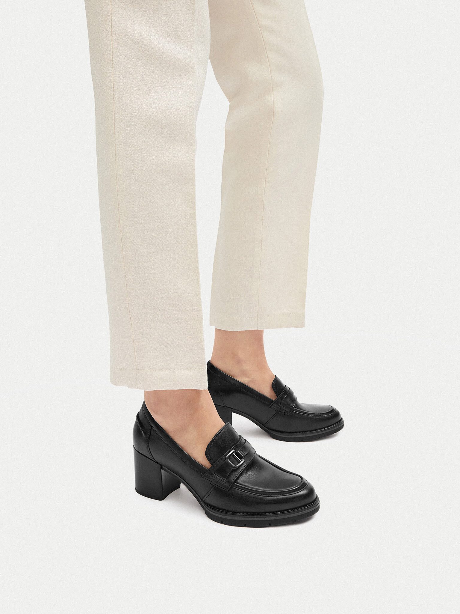 LASOCKI Lasocki Damenschuhe Schwarz WB-TATIANA-30 Bootsschuh