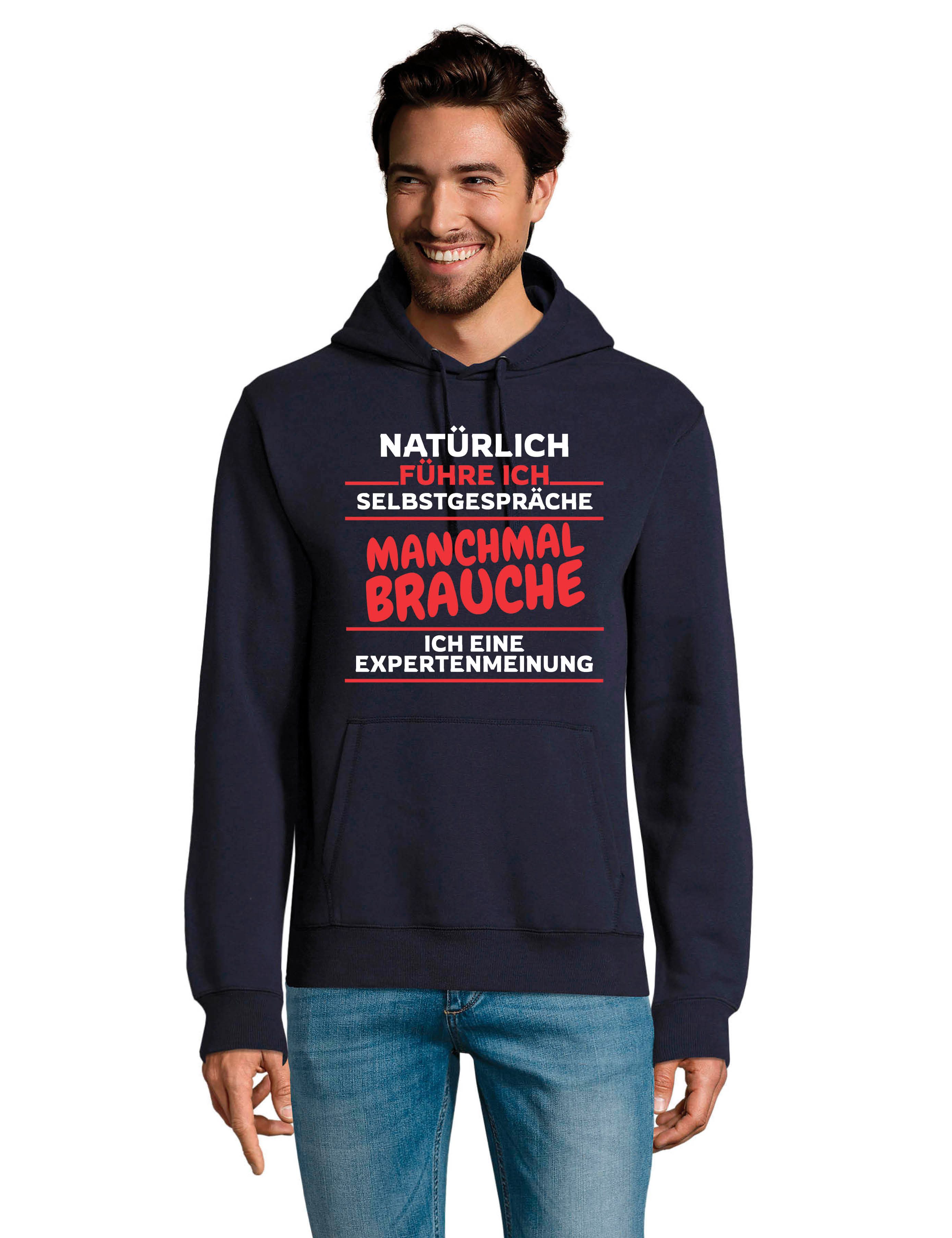 Youth Designz Kapuzenpullover "Selbstgespräche" Herren Hoodie Pullover mit günstig online kaufen