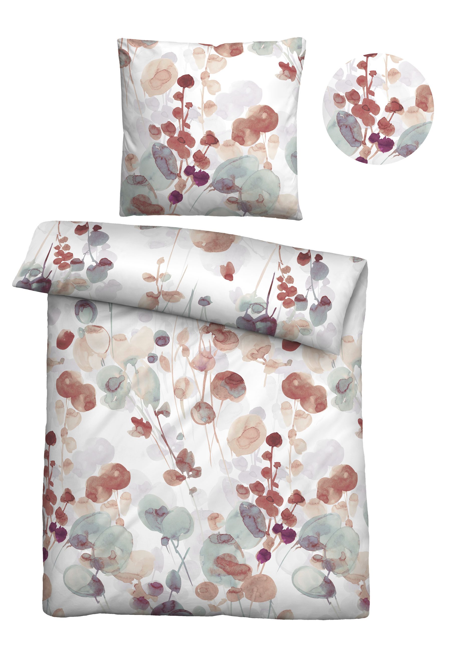 Biberna Bettwäsche 0005192, Feinbiber, 2 teilig, kuschelig warm, pflegeleic günstig online kaufen