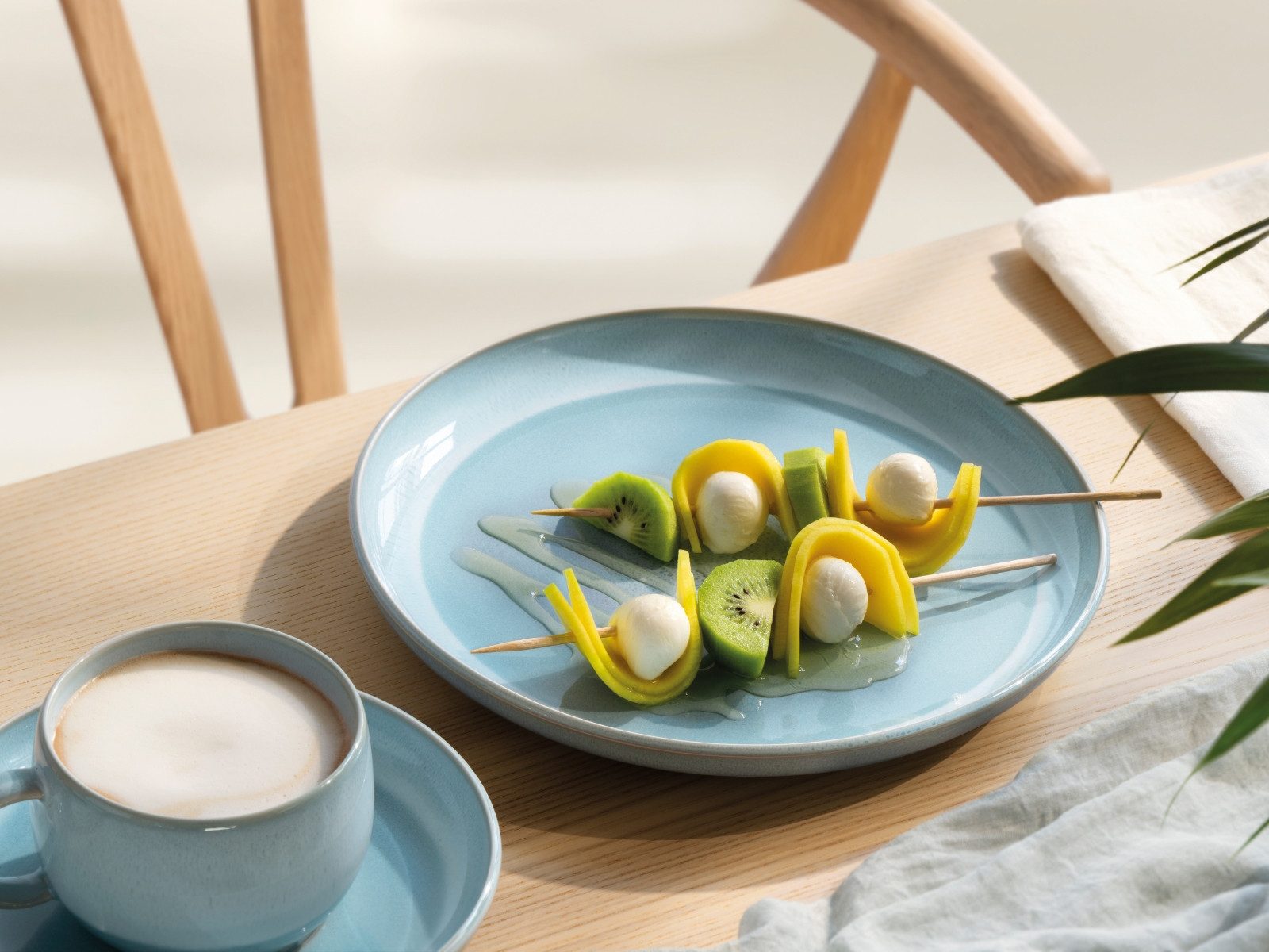 like. by Villeroy & Boch Espressotasse Perlemor Aqua Espressotasse 0,06l, Porzellan