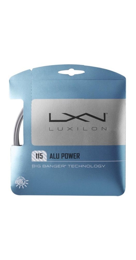 Tennissaite Alu Power 1.15 (Haltbarkeit+Power) silber 12m Set
