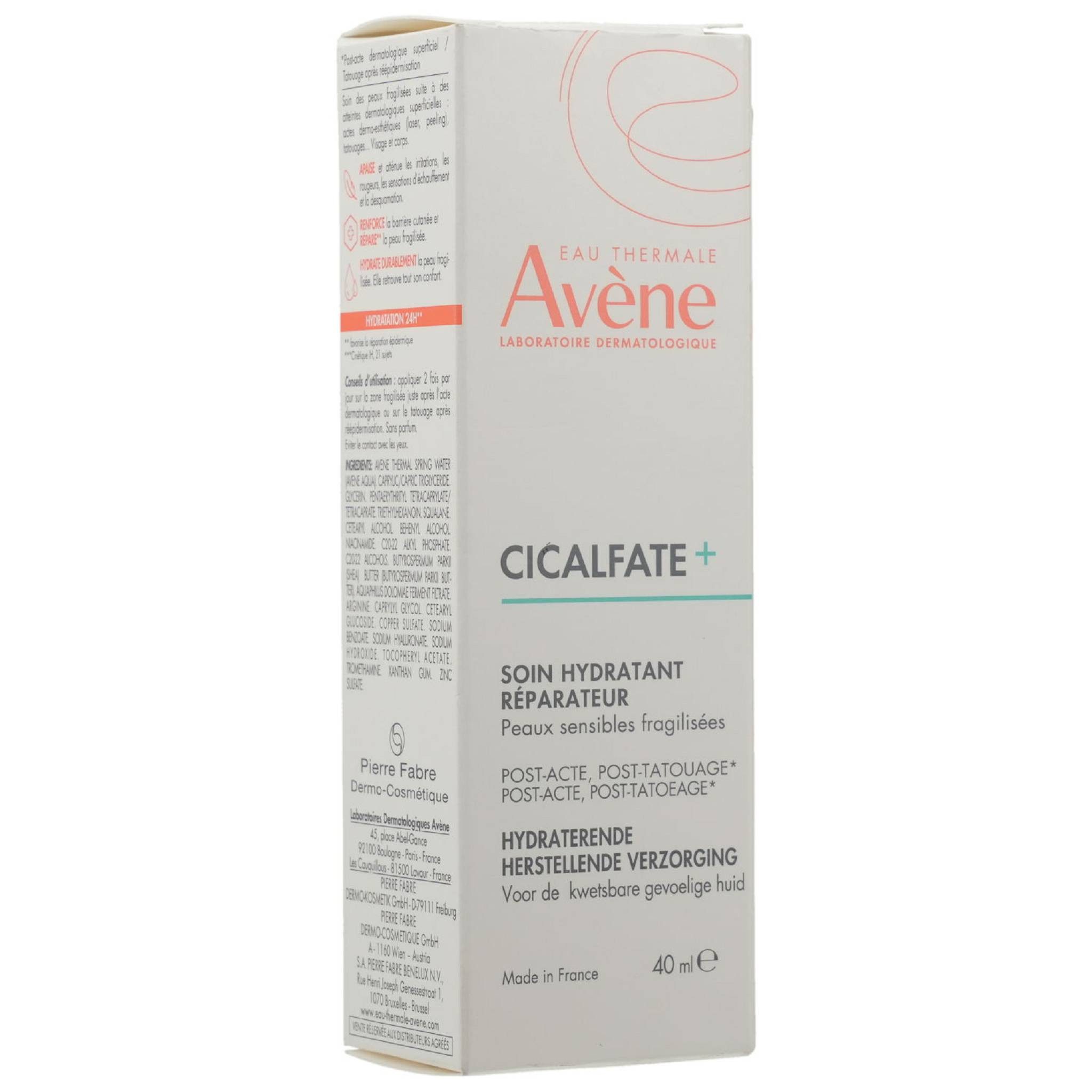 Avene Hautcreme AVENE Cicalfate+ Akutpflege-Emul.post-acte/-tattoo 40ml PZN 16924769