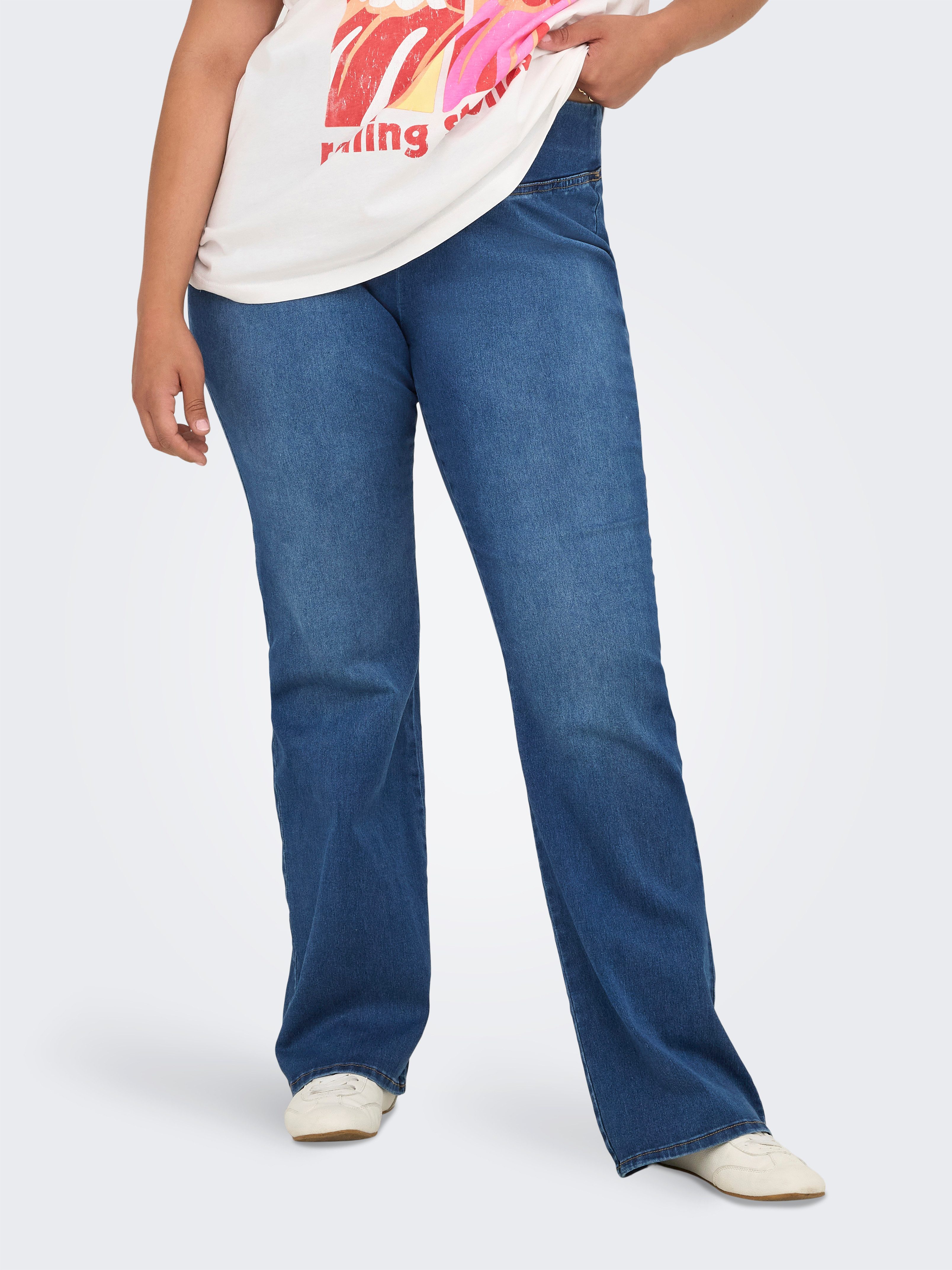 ONLY CARMAKOMA Jeansleggings CARROYAL MID WAIST günstig online kaufen