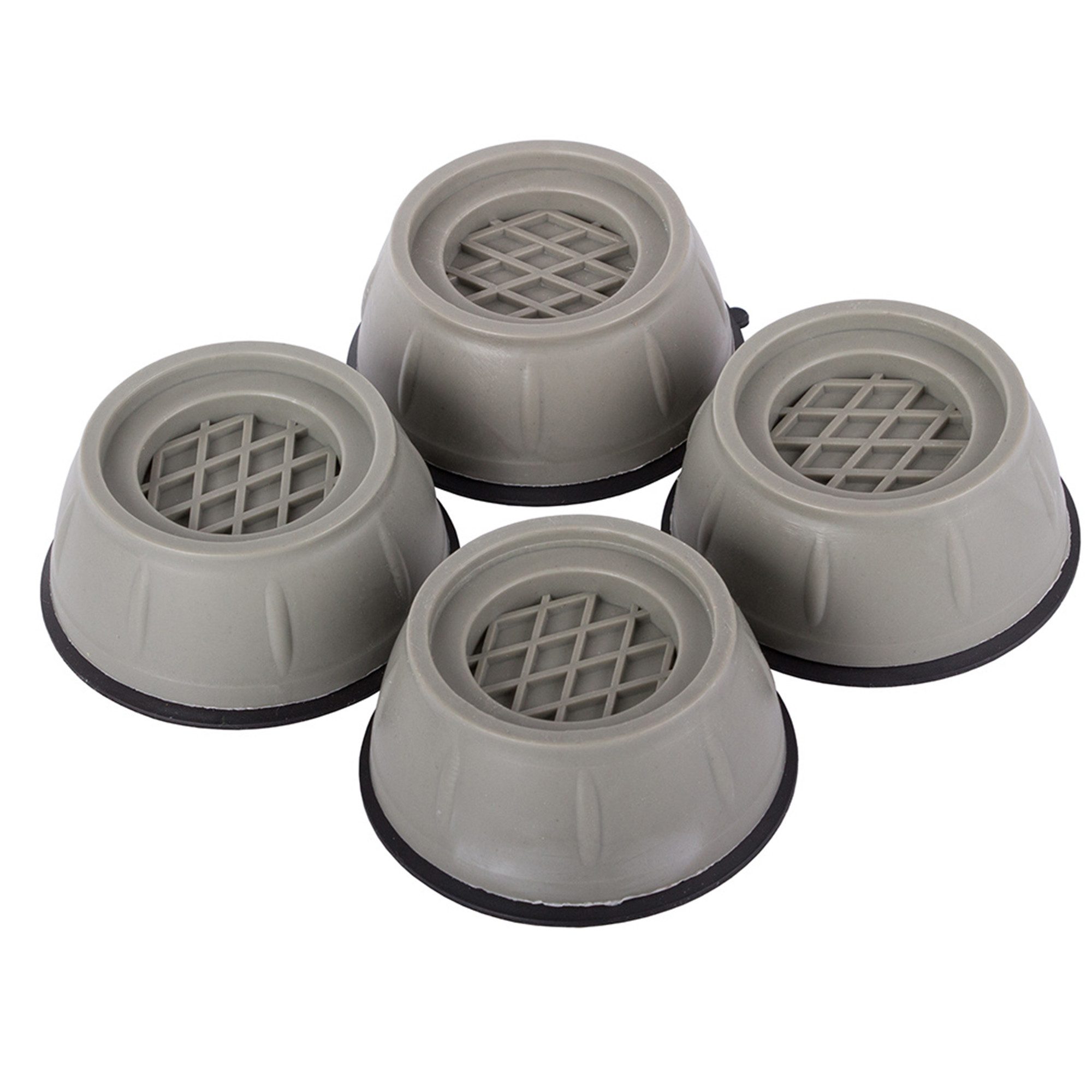 TSB Werk Vibrationsdämpfer 4x Vibrationsdämpfer Waschmaschine Anti-Vibration, Waschmaschinenfüße, Dämpfer, Set