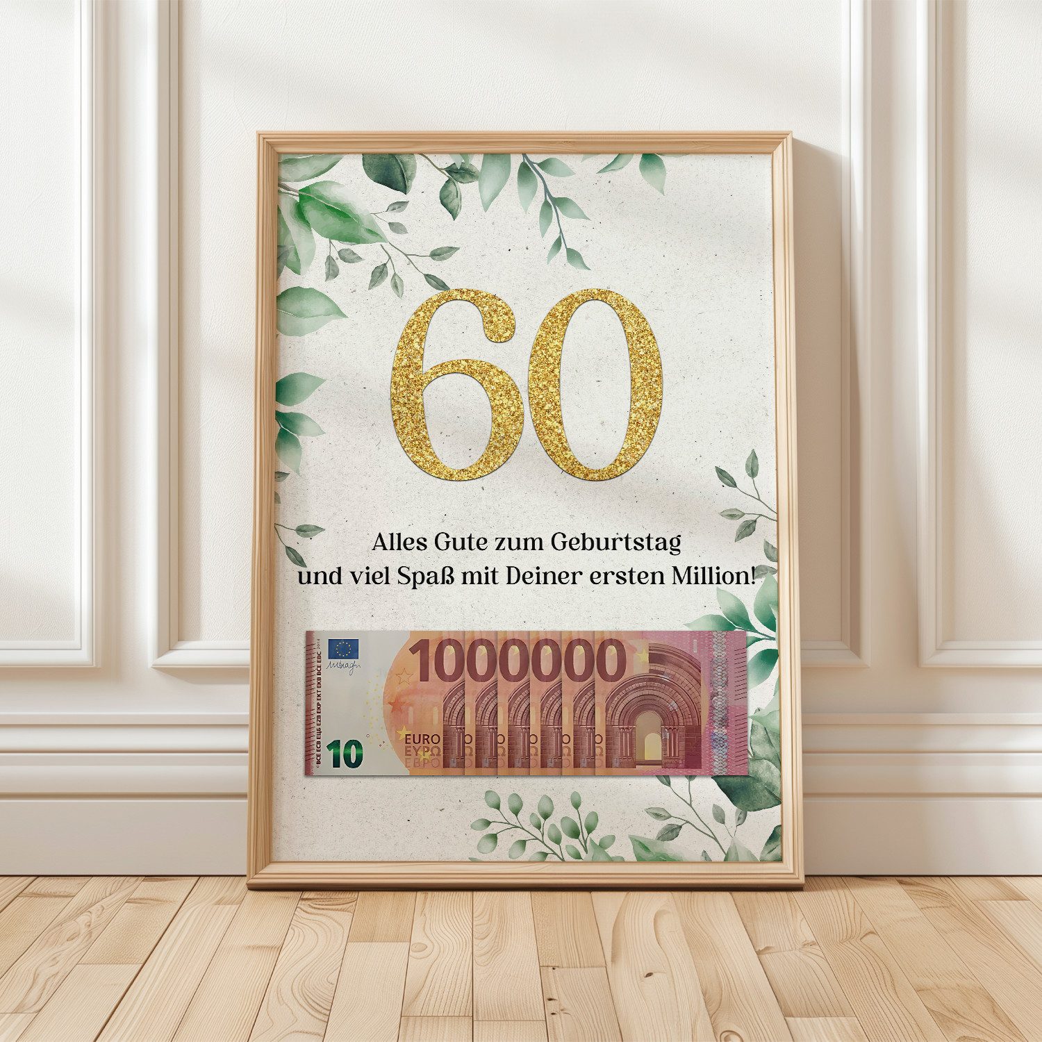 Tigerlino Poster Geburtstag Geldgeschenk Männer Frauen günstig online kaufen