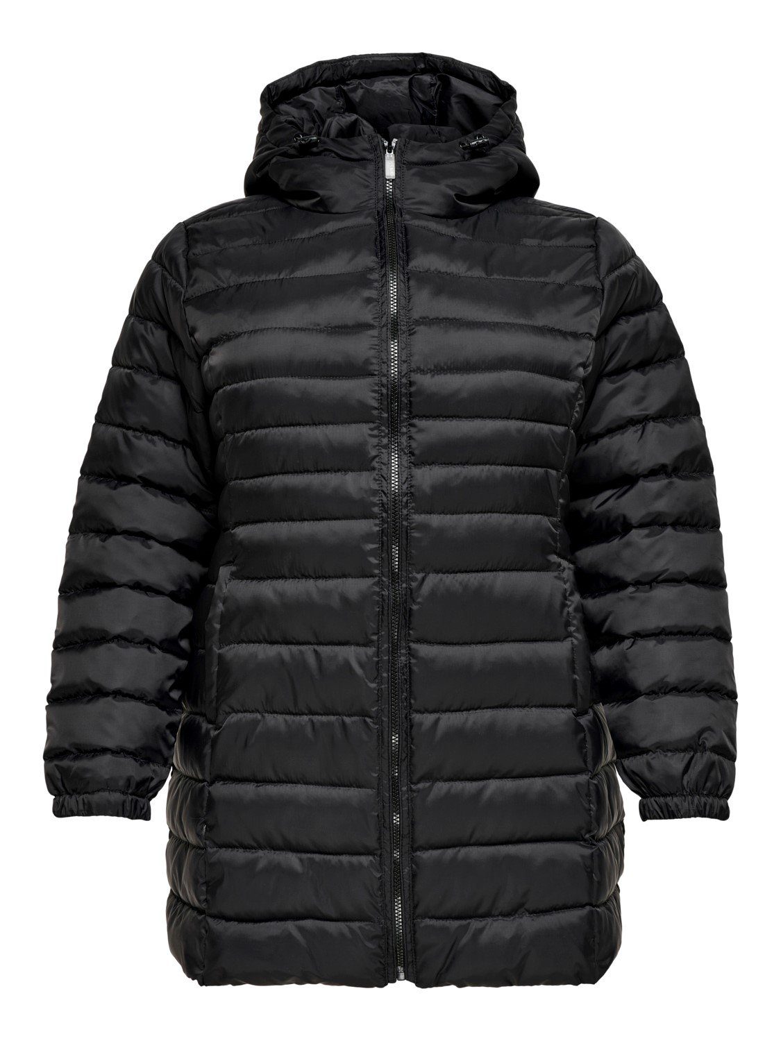 ONLY CARMAKOMA Blouson Lange Puffer Steppjacke Plus Size Übergrößen  CARNEWTAHOE 4281 in Schwarz