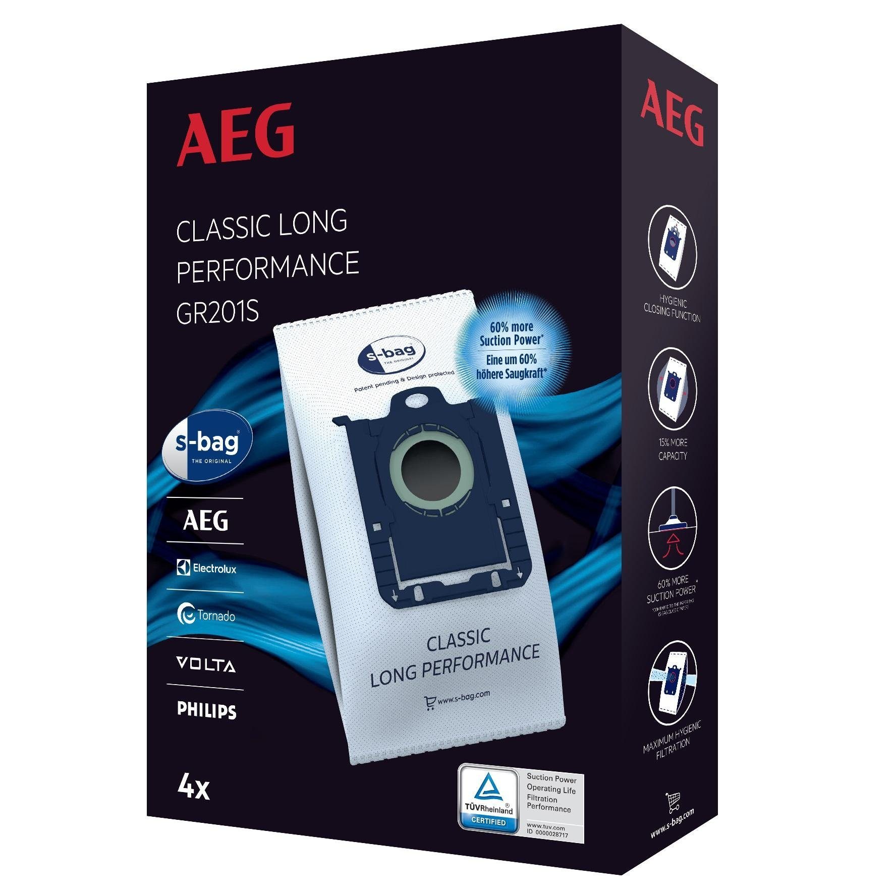 AEG Staubsaugerbeutel GR 201 s-bag
