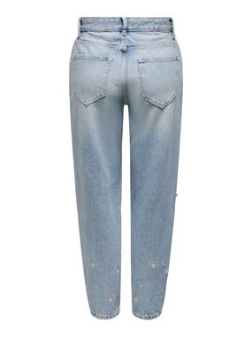 ONLY 7/8-Jeans Troy (1-tlg) Stickerei, Cut-Outs