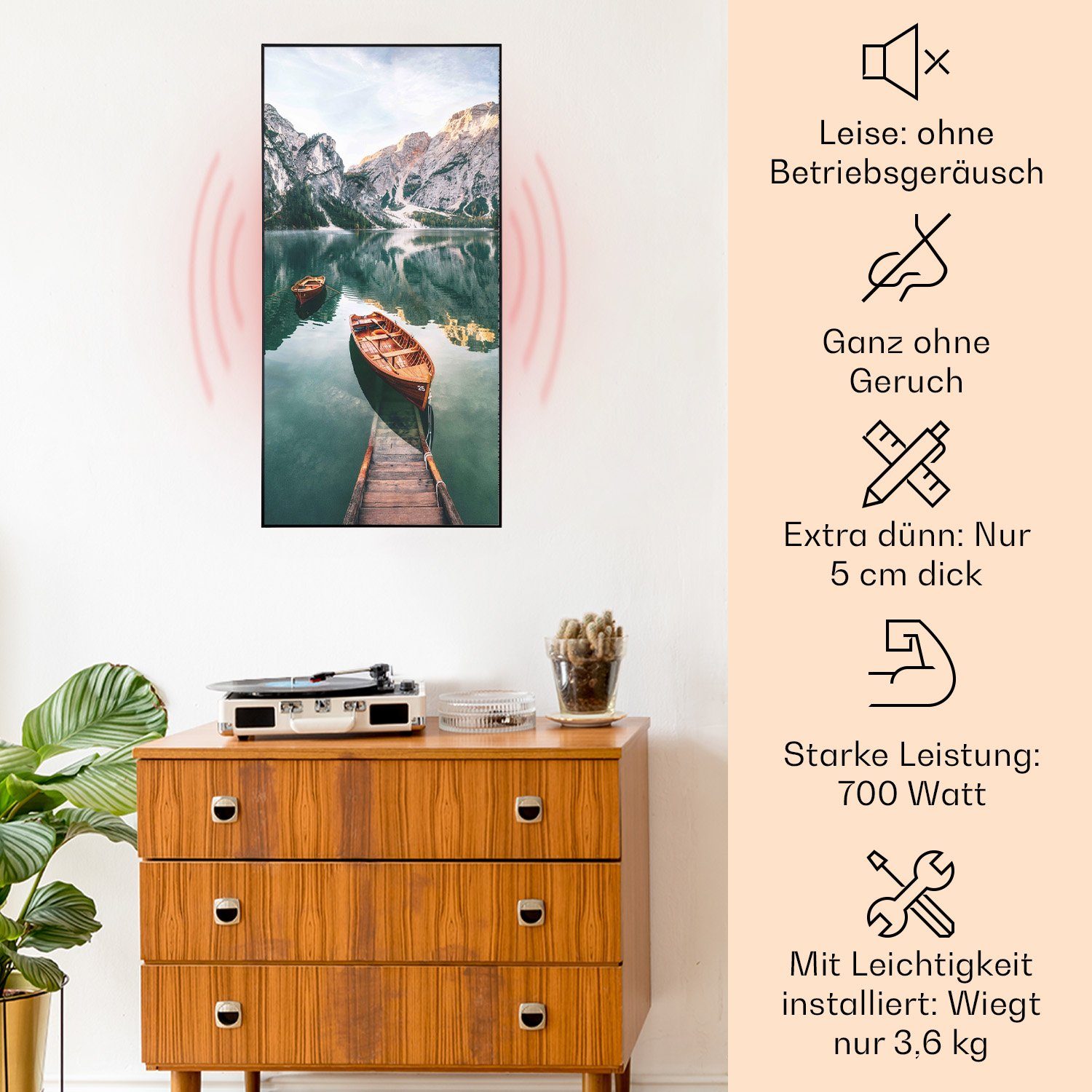 Klarstein Heizkörper Wonderwall Air Art Smart günstig online kaufen