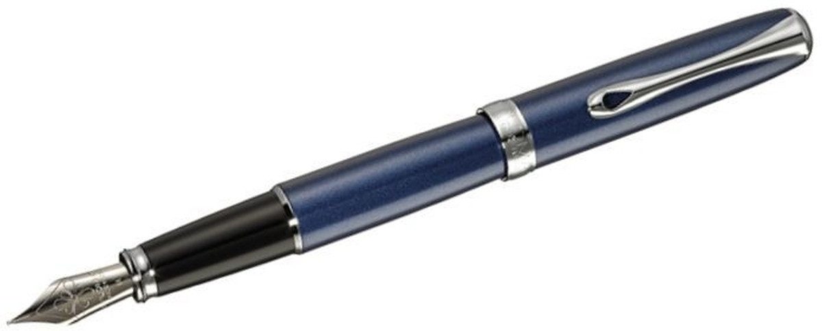 Füllfederhalter Füllhalter Excellence A2 Midnight blue chrom F