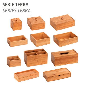 WENKO Aufbewahrungsbox Terra (1 St), mit Deckel und schmaler Ablage