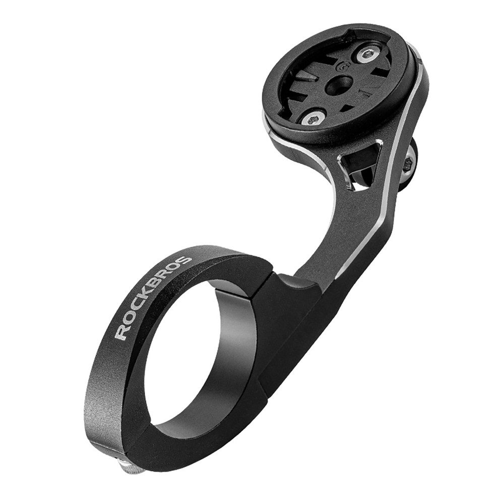 ROCKBROS Halterung Lenkerhalter Fahrradcomputerhalter Kamerahalterung, (Spar-Set, 1-tlg., 127 x 40 mm stabil, 2-in-1, CNC-Aluminium, GoPro-Aufnahme, Antirutschpad)
