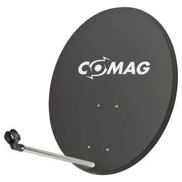 Comag COMAG Antennen-Set 80cm Anthrazit Sat-Anlage Quad (inkl. Ankaro Quad Sat-Spiegel