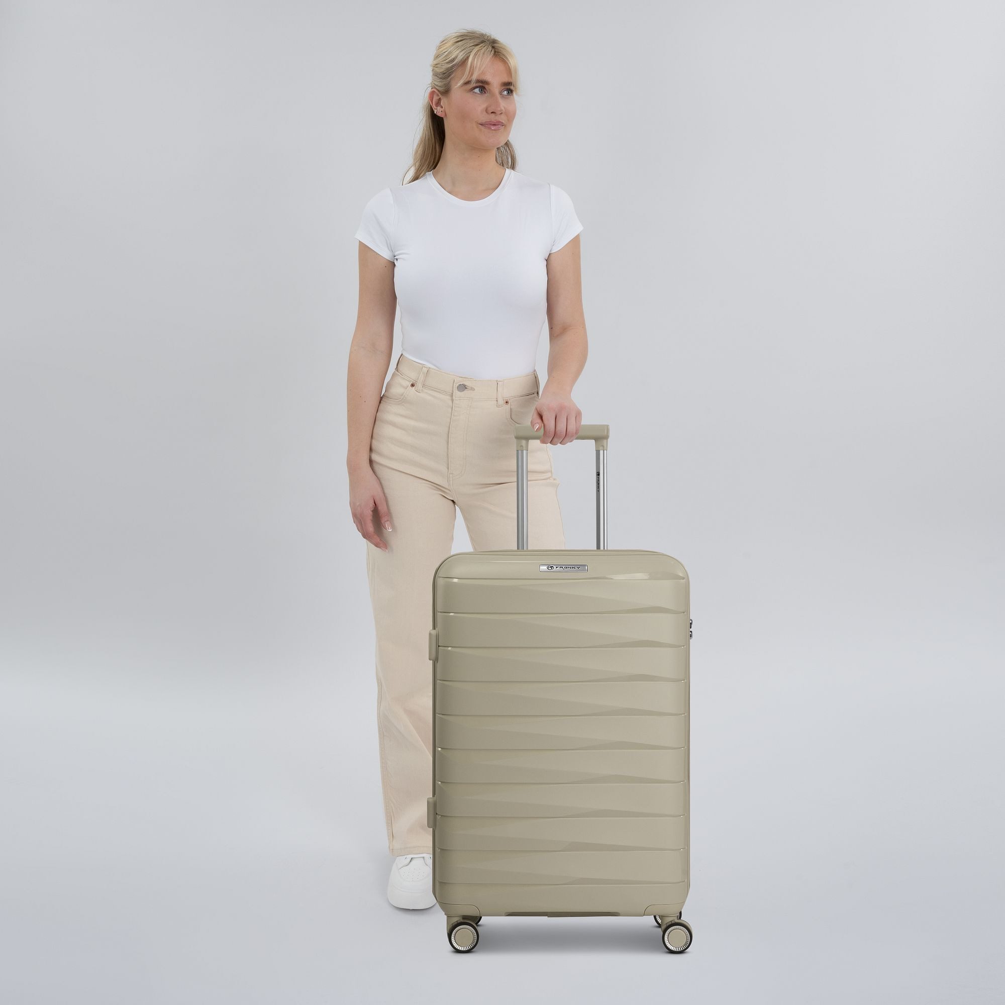 Franky Hartschalen-Trolley London, 4 Rollen, Polypropylen
