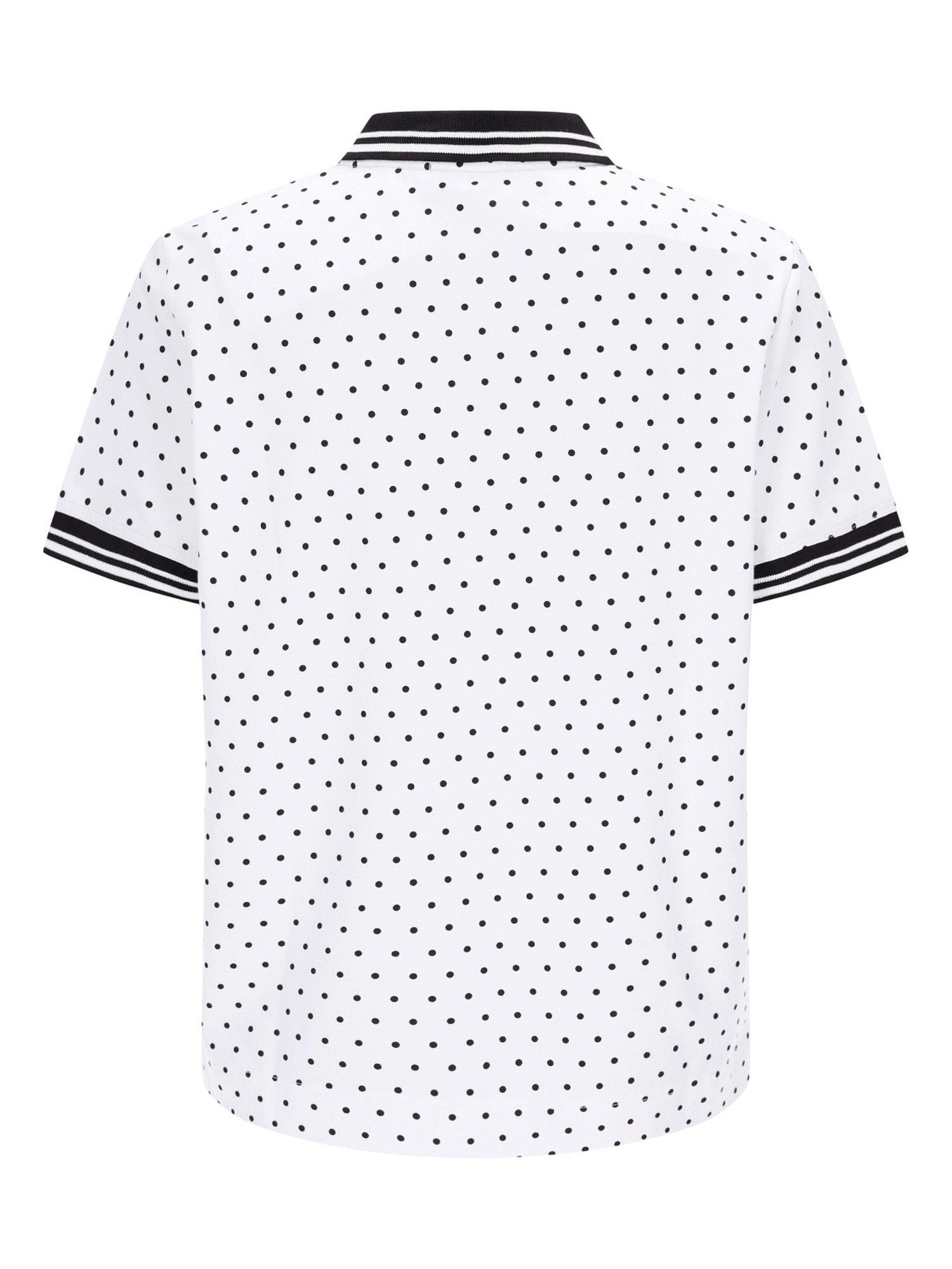 Hajo Poloshirt Poloshirt mit Tupfen-Print