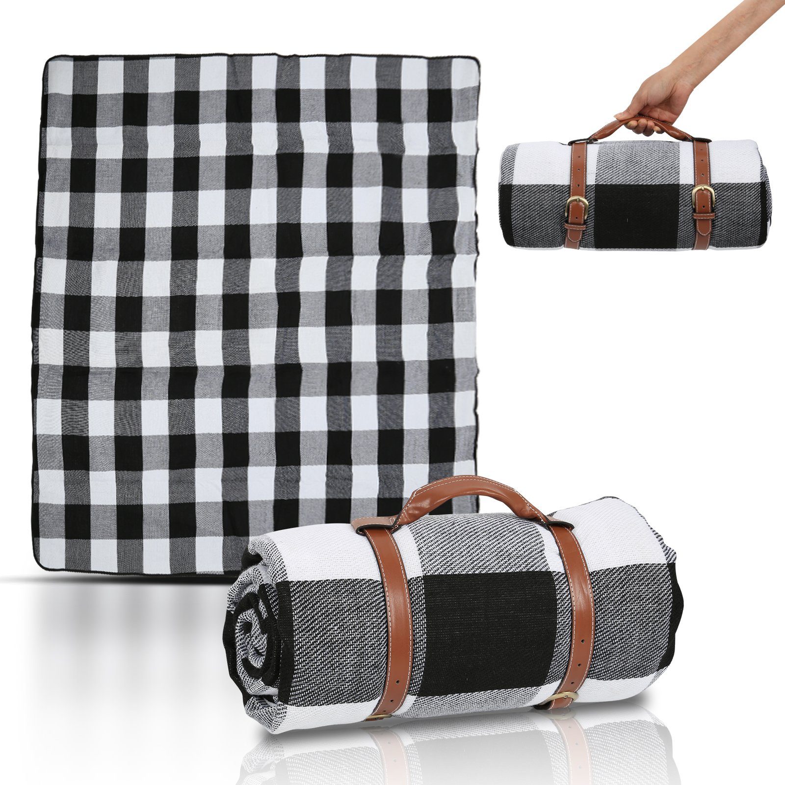 Picknickdecke Picknickdecke Campingdecke Wasserdicht Stranddecke, Clanmacy