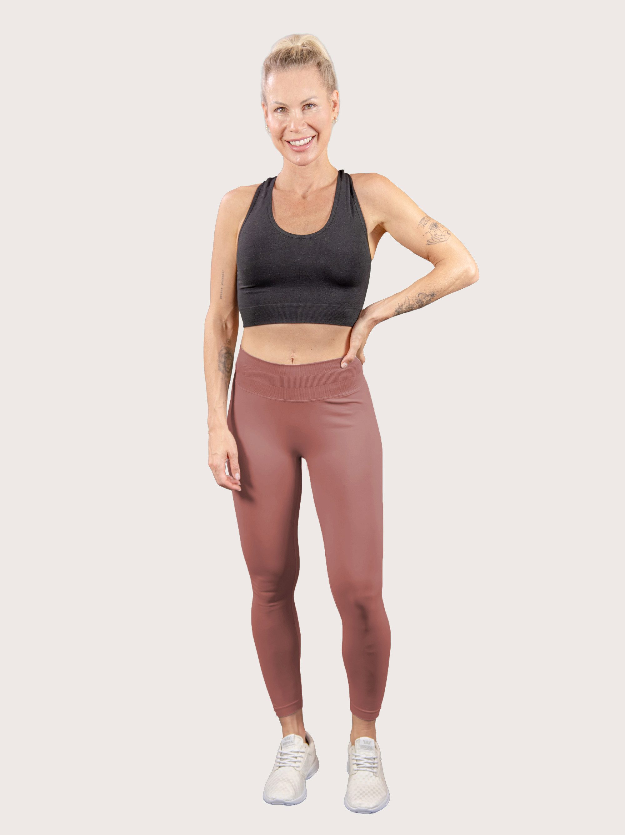Strammer Max Performance® Highwaist Leggings Premium Scrunch Leggings