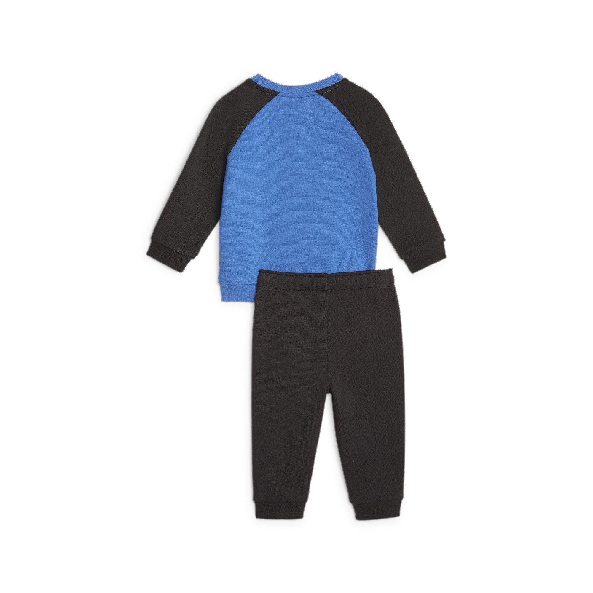 PUMA Racing Joggingset Jogginganzug Raglanärmeln mit Kinder Minicats Essentials Blue