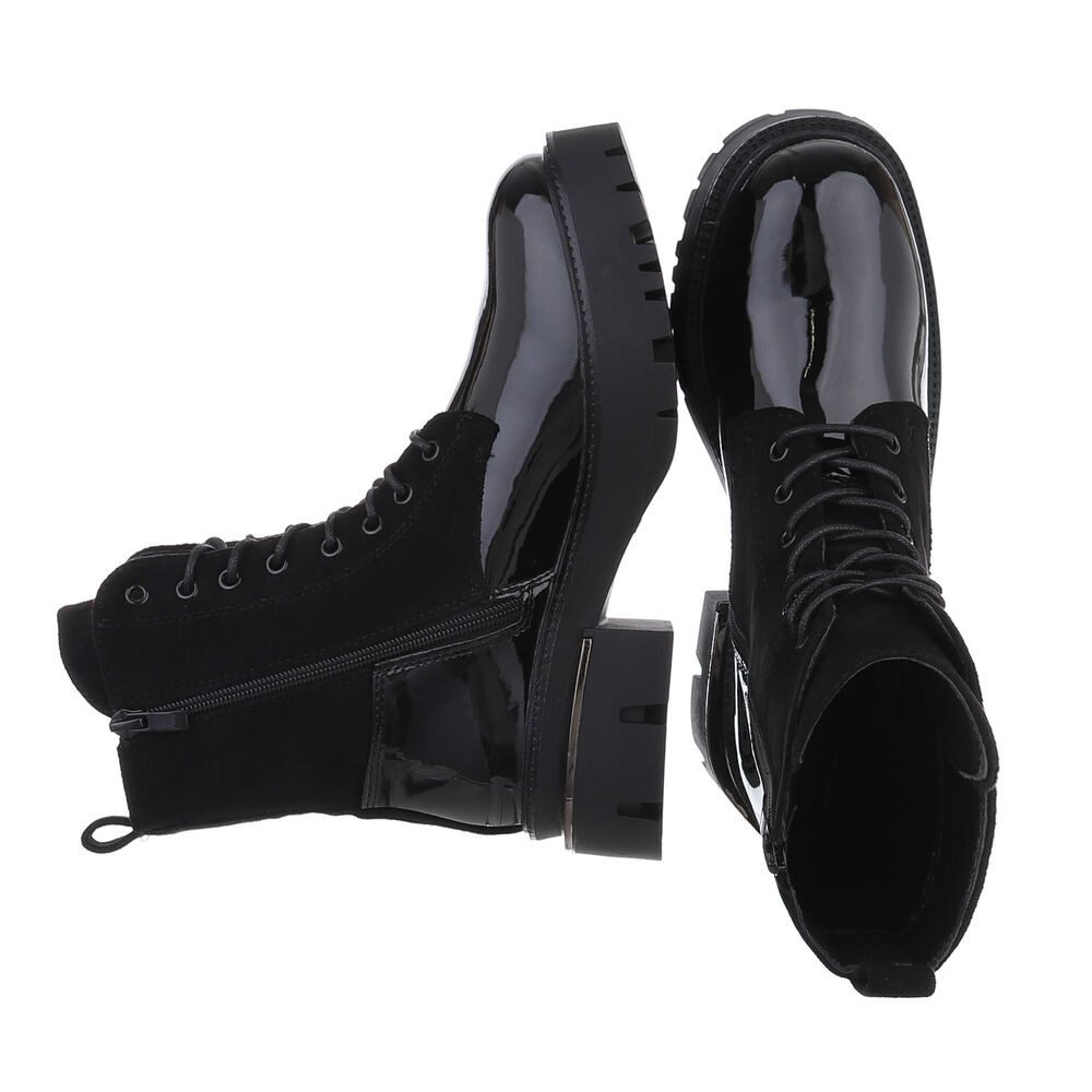 Ital-Design Damen Schnürschuhe Freizeit Schnürstiefelette (87214588) Blocka günstig online kaufen