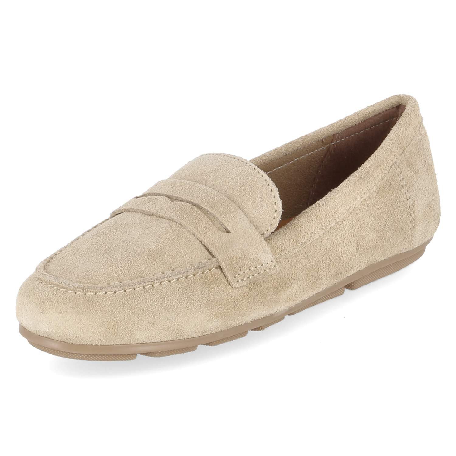 Tamaris Tamaris 1-24203-46-427 Damen Rauleder beige Slipper günstig online kaufen