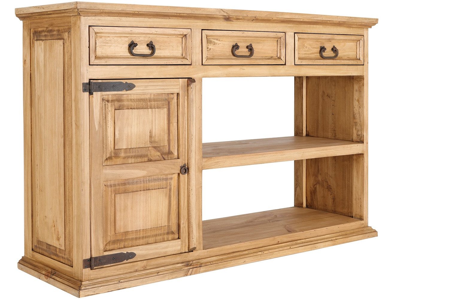 1a Direktimport Mehrzweckschrank Original Mexico Möbel - Pinie Massivholz - Sideboard Schrank - Landhau