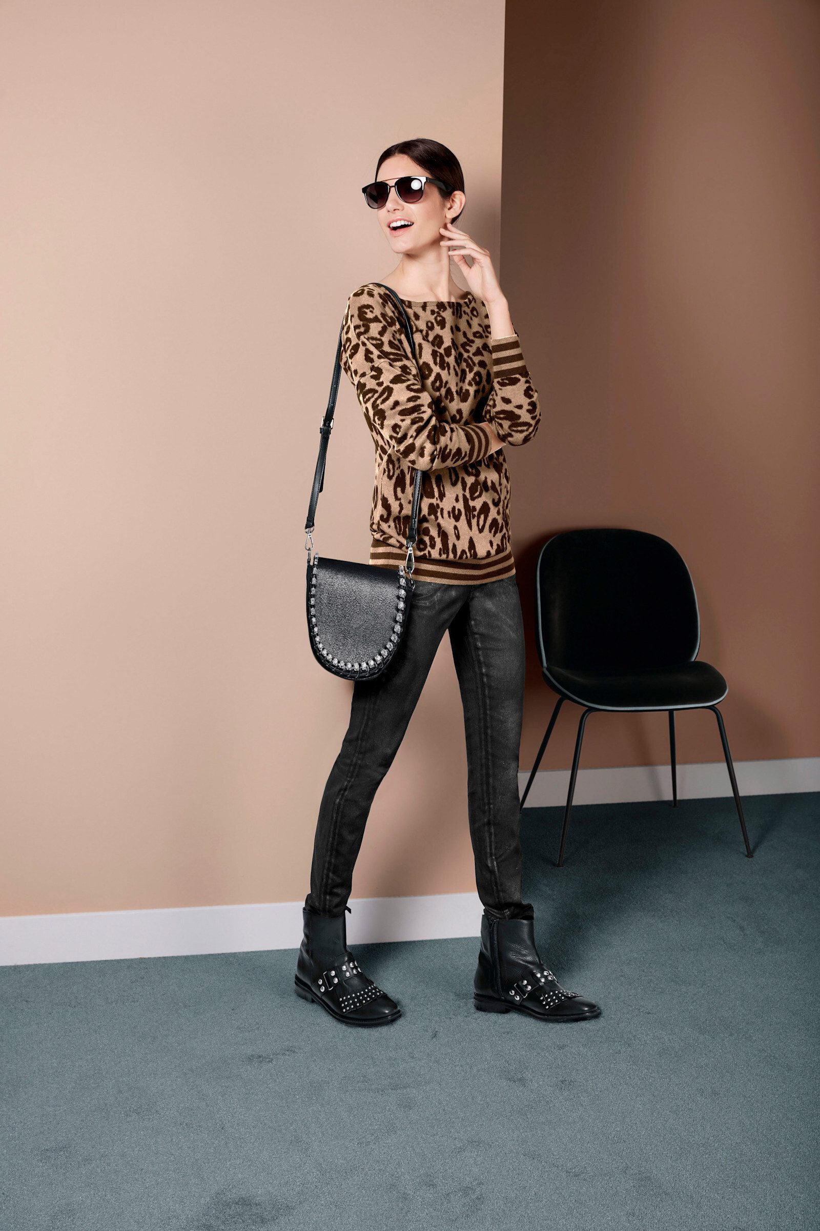 heine Strickpullover Rundhalspullover . günstig online kaufen