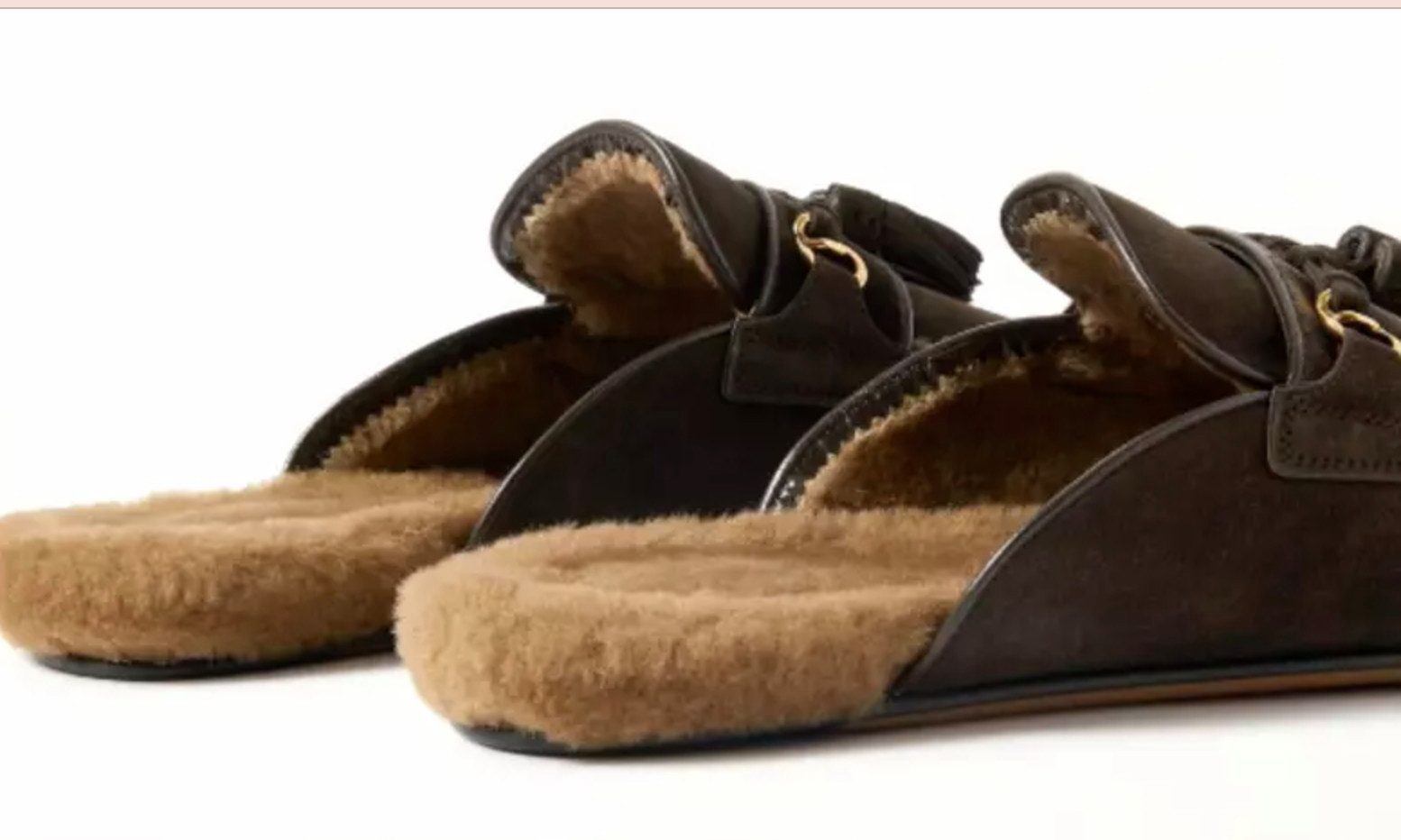 Tom Ford Lammfell Stephan Schuhe Tassel Mokassins Loafer Lederlaufsohle, Zierquasten aus Leder, Mokassin-inspirierte Nähte