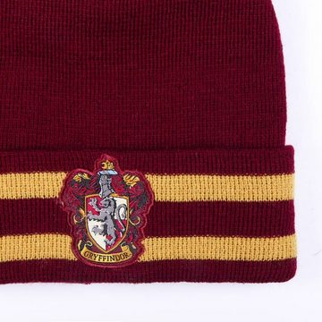 Harry Potter Beanie Harry potter Mütze und Schal Harry Potter Rot Einheitsgröße