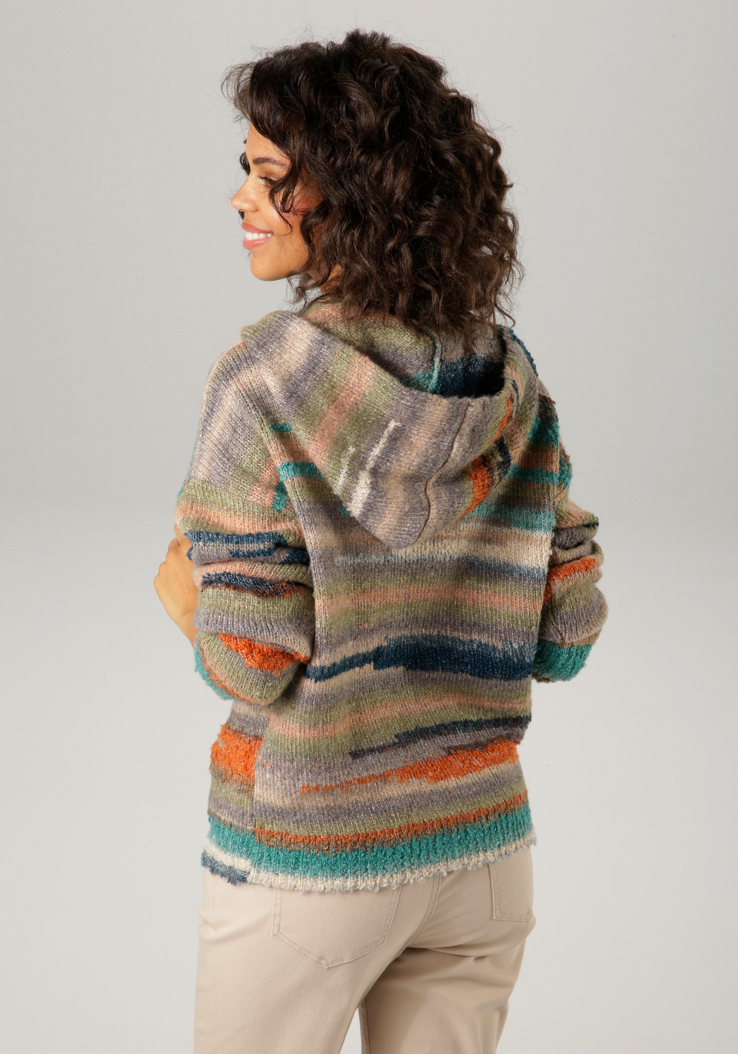 Norweger Pullover Strickpullover Damen Rost Aniston CASUAL