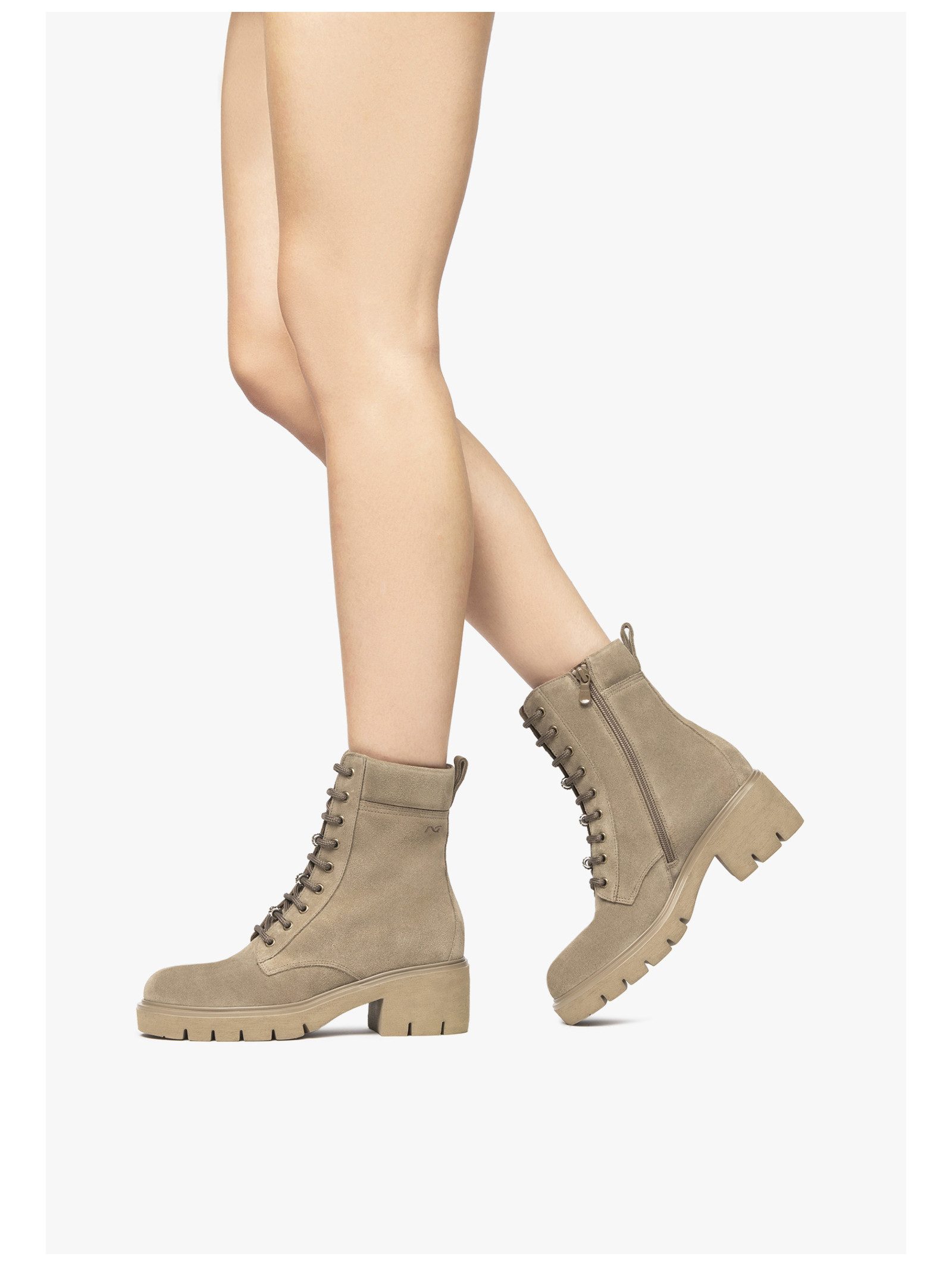 Nero Giardini Nero Giardini Stiefelette Veloursleder Schnürstiefelette