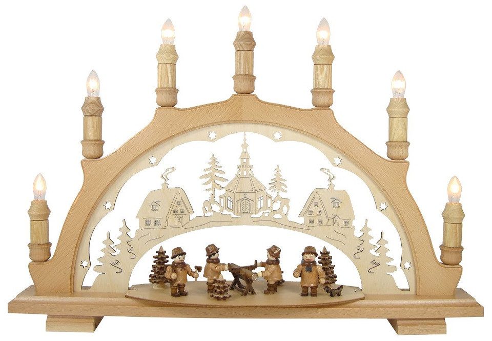 Lichterbogen Lenk und Sohn Lichterbogen Waldarbeiter