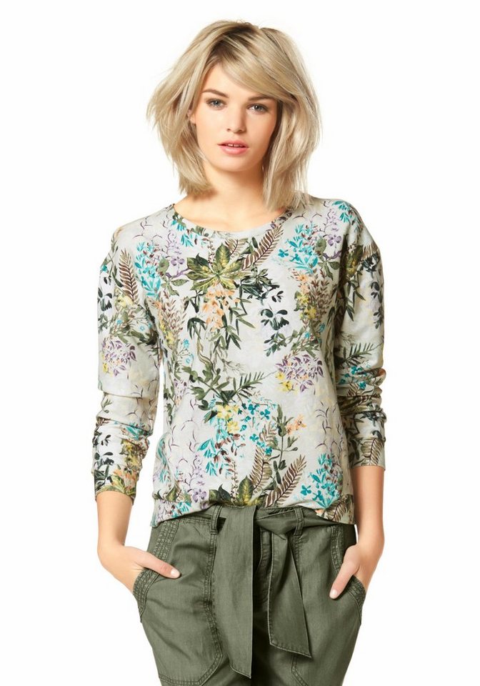 Laura Scott Sweatshirt mit Tropicalprint kaufen | OTTO
