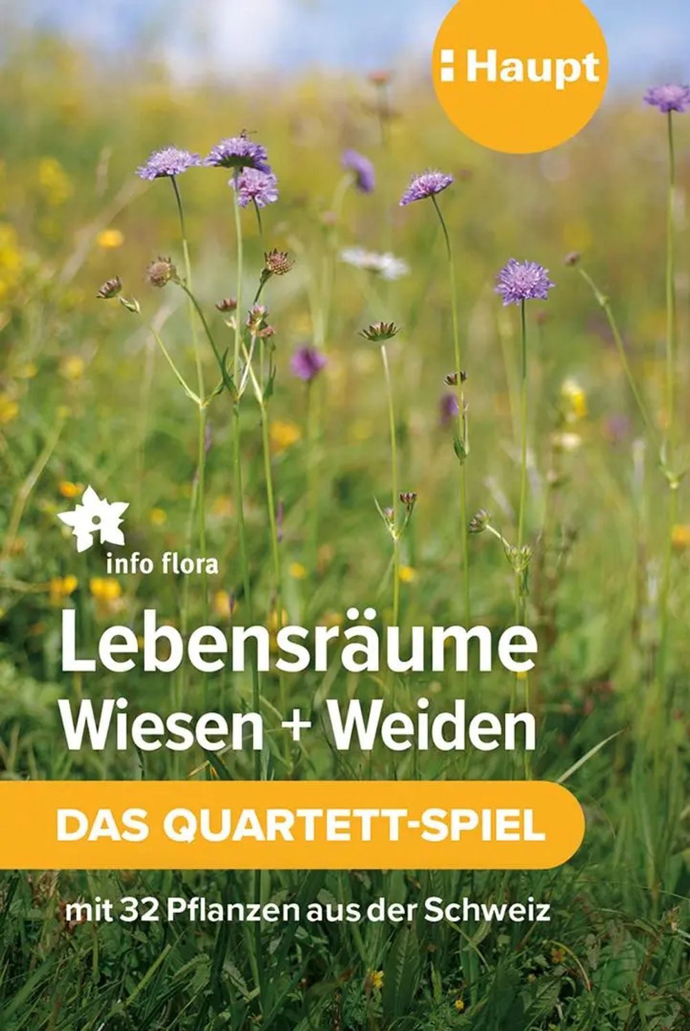 Haupt Spiel Lebensräume Wiesen und Weiden - das Quartett-Spiel
