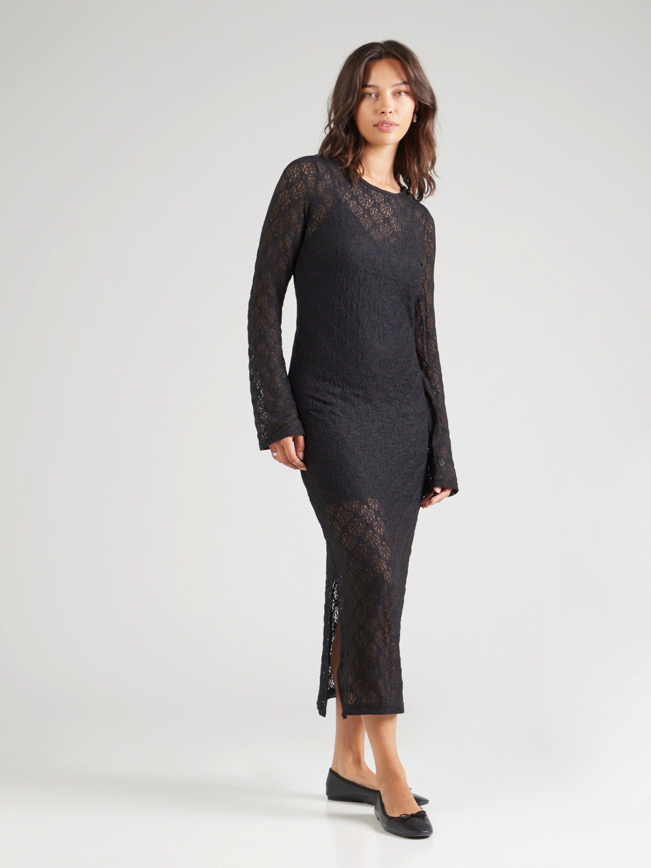 Noisy may Midikleid NMLINE (1-tlg) Spitze