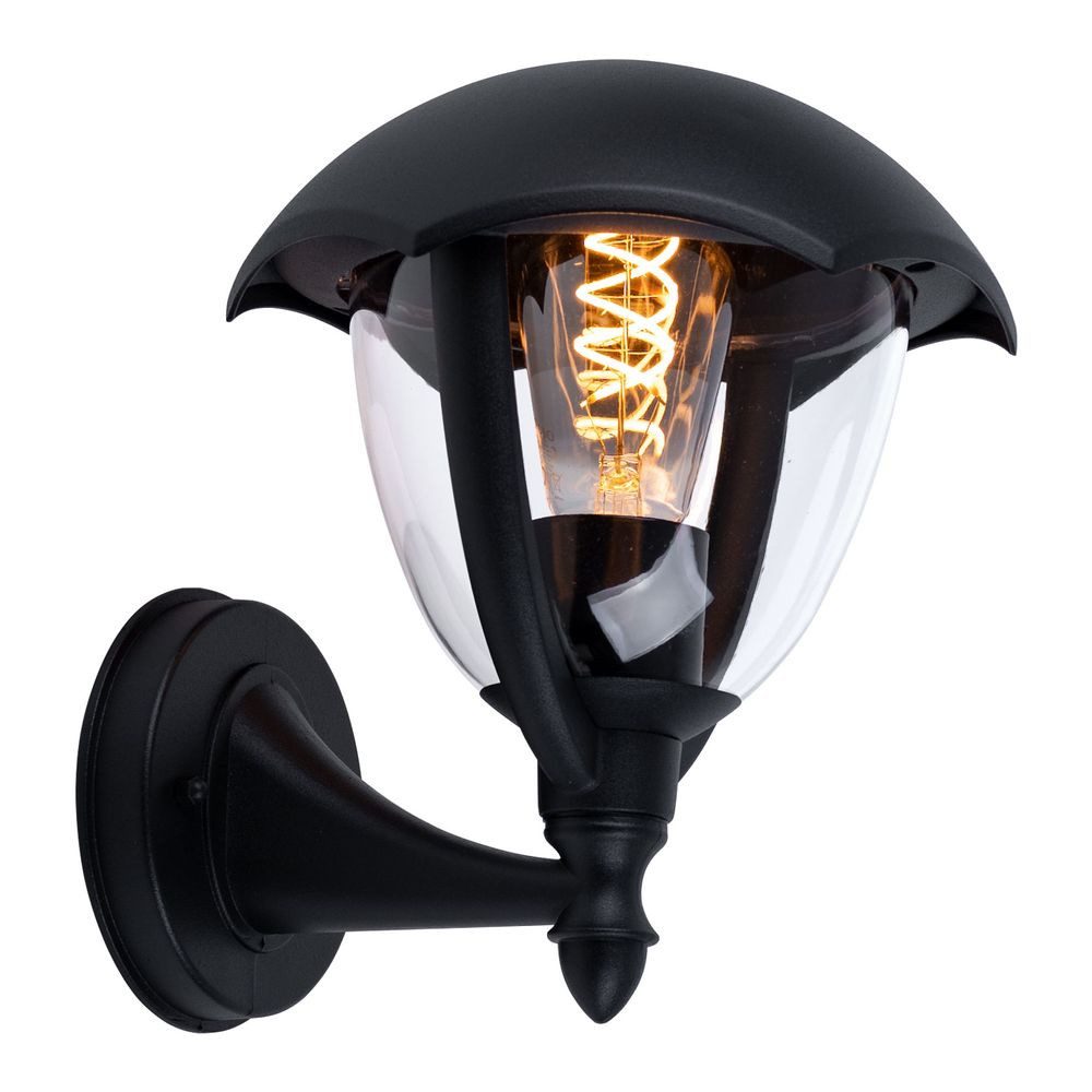 V-TAC Außen-Wandleuchte, Leuchtmittel inklusive, Warmweiß, Neutralweiß, Tageslichtweiß, RGB LED Wandleuchte Außenlampe Smart Aluminium Glas dimmbar H 23,8 cm