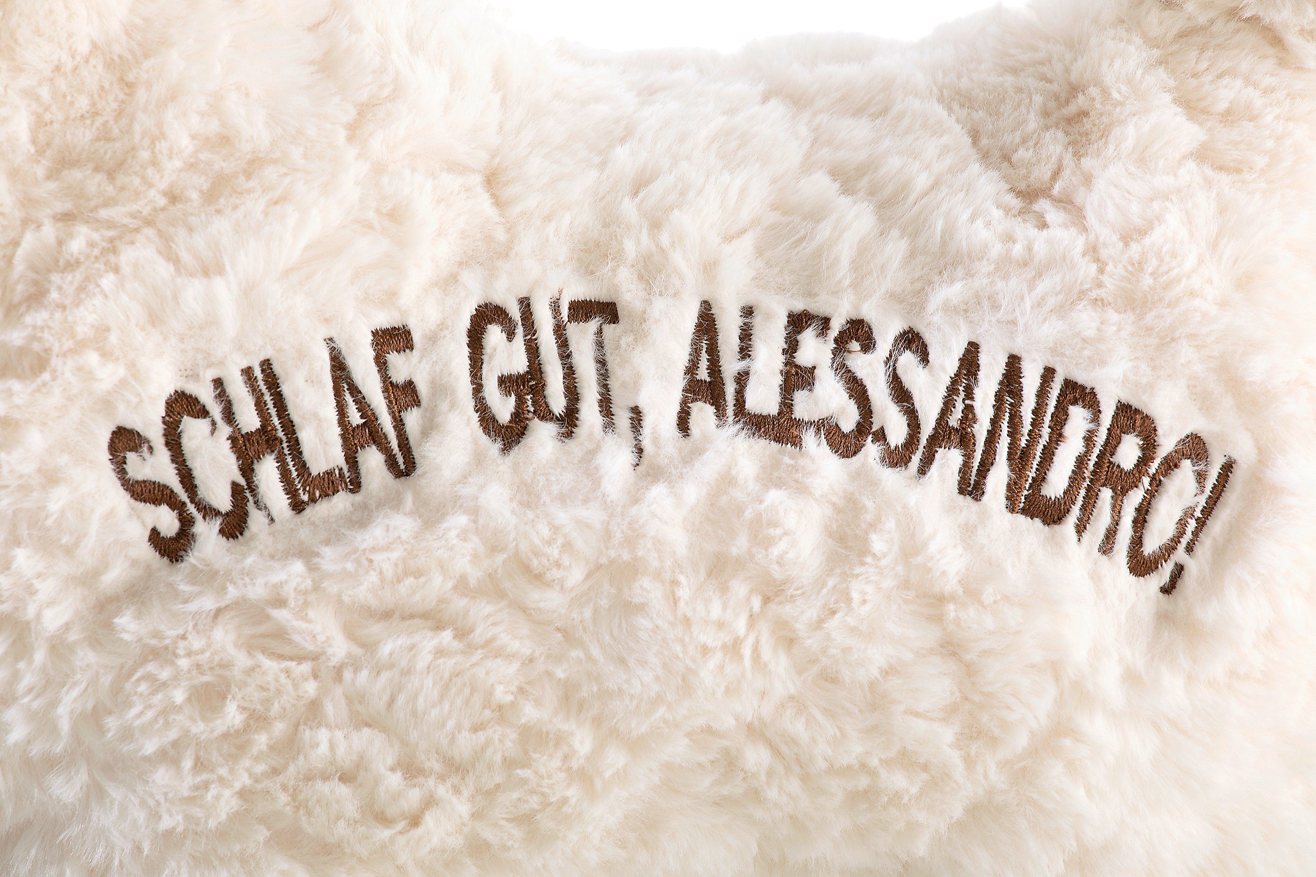 Heunec® Kuscheltier Kuma, Lama, 80 cm, mit individueller Bestickung; Made in Germany