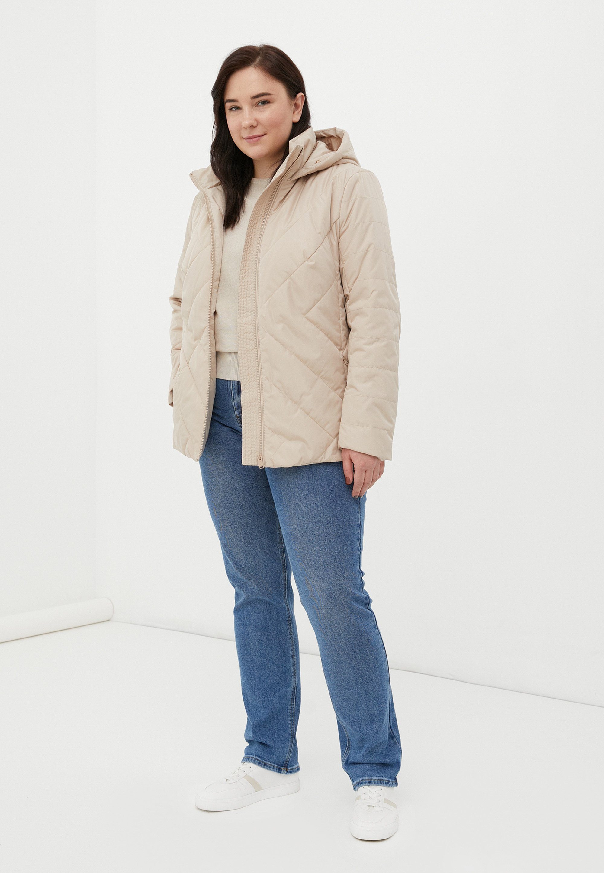 Finn Flare Steppjacke Gesteppt im geraden Schnitt