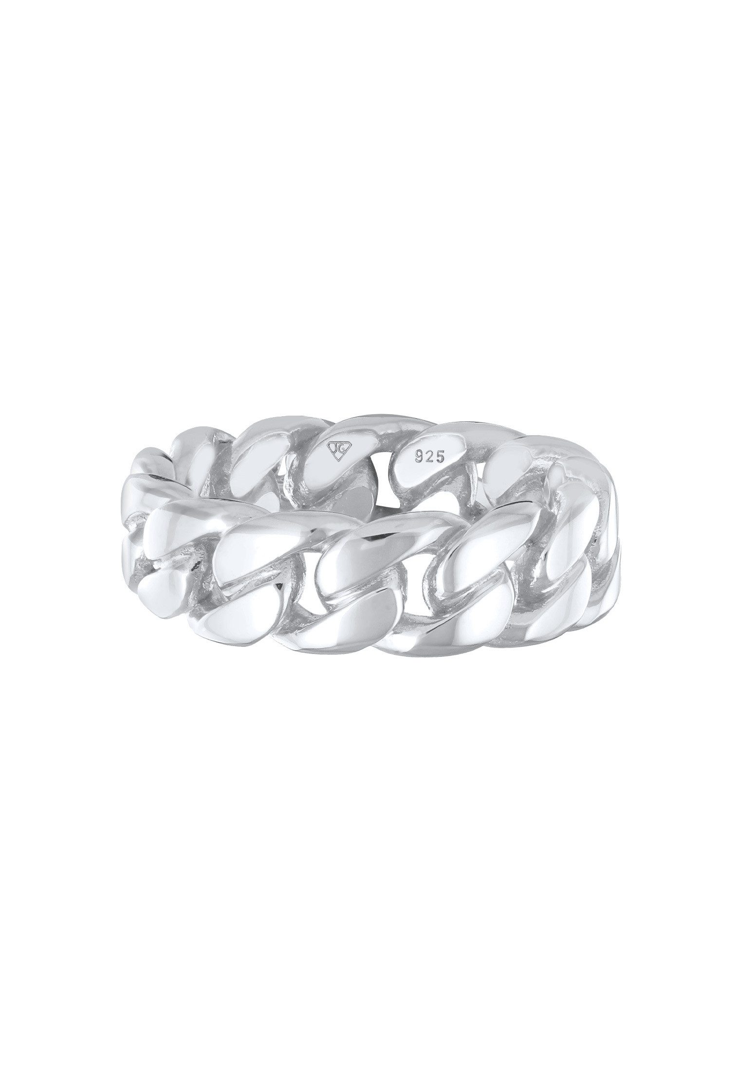 Elli Fingerring Bandring Chunky Chain Glieder günstig online kaufen