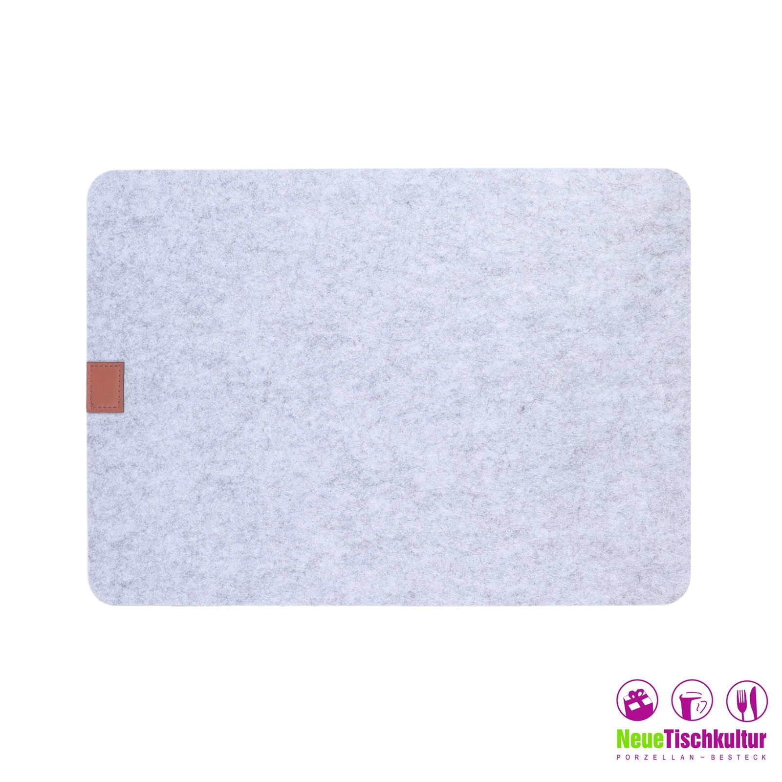Neuetischkultur Platzset Platzset 4-teilig Filz eckig, (Set, 4-St., 4 Platz günstig online kaufen