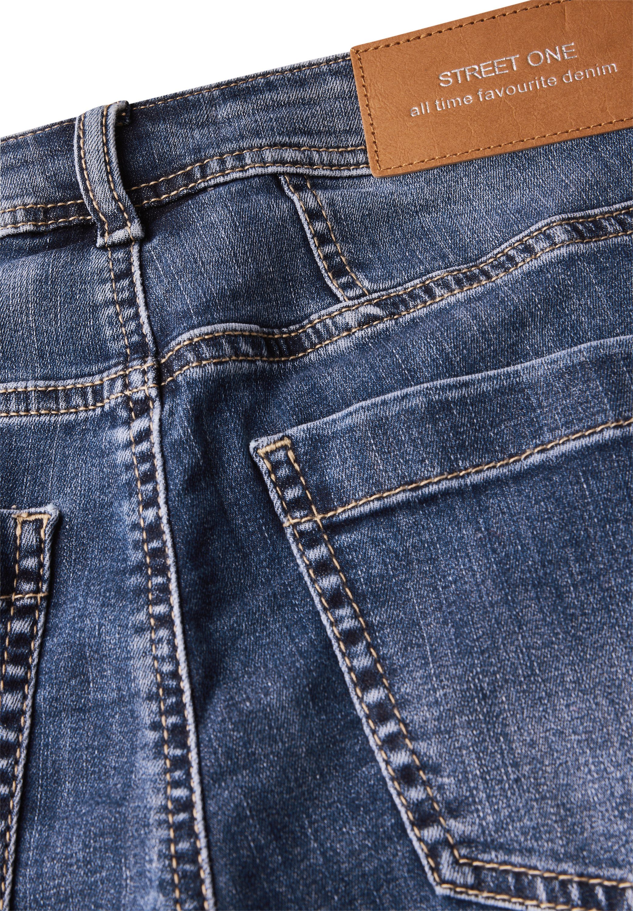 STREET ONE Slim-fit-Jeans Style YORK im Five-Pocket Style