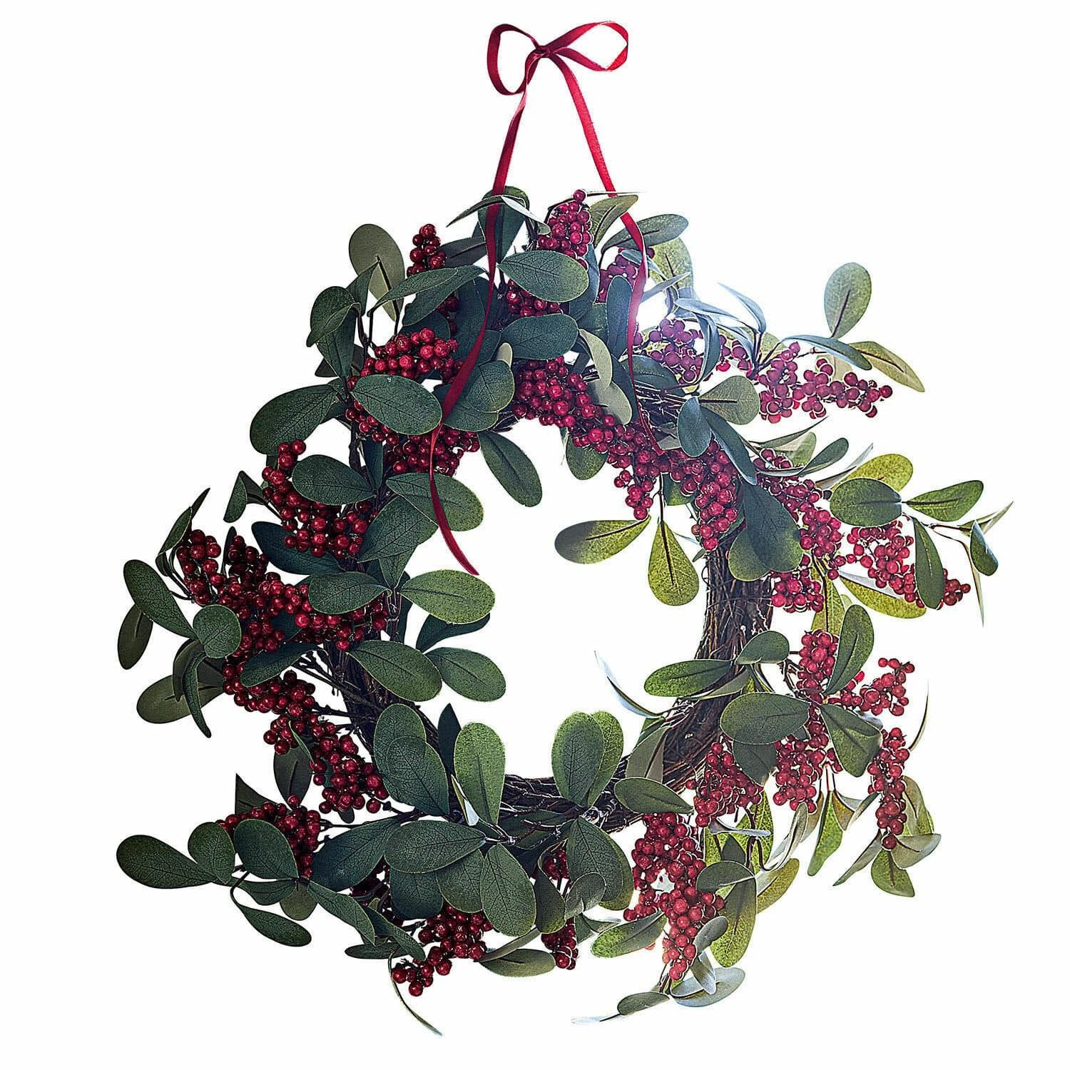 Mirabeau Weihnachtsfigur Kranz Lenius grün/rot (kein Set, kein Set) günstig online kaufen