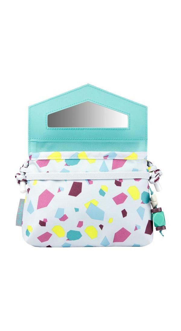 Satch Schultertasche Clutch, mit integriertem Spiegel