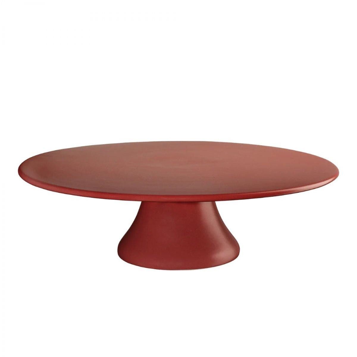 ASA SELECTION Tortenplatte Asa Tortenplatte Grande Rosso (29x9 cm)