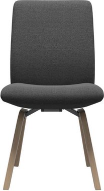 Stressless® Polsterstuhl Laurel, Low Back, Розмір L, mit schräggestellten Beinen in Eiche gekalkt